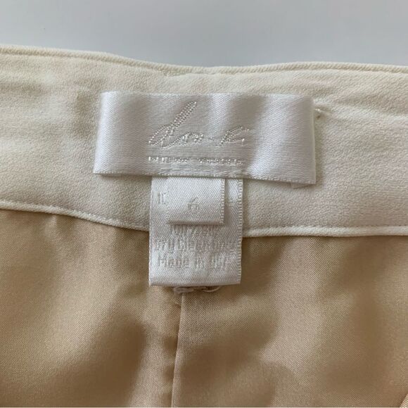 Vintage High Waisted Pleated Silk Trousers - Picture 8 of 8